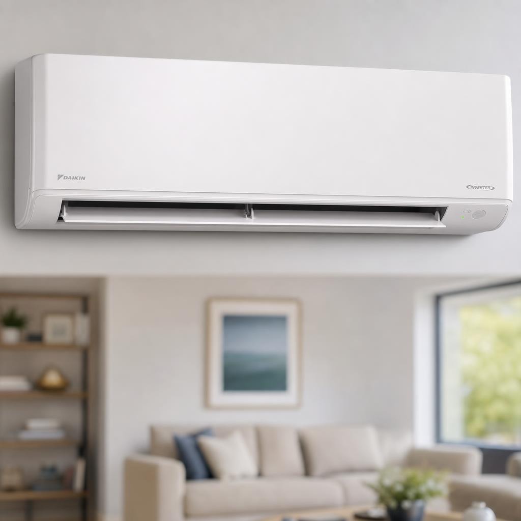Ductless mini-split installed in a Kent, WA home